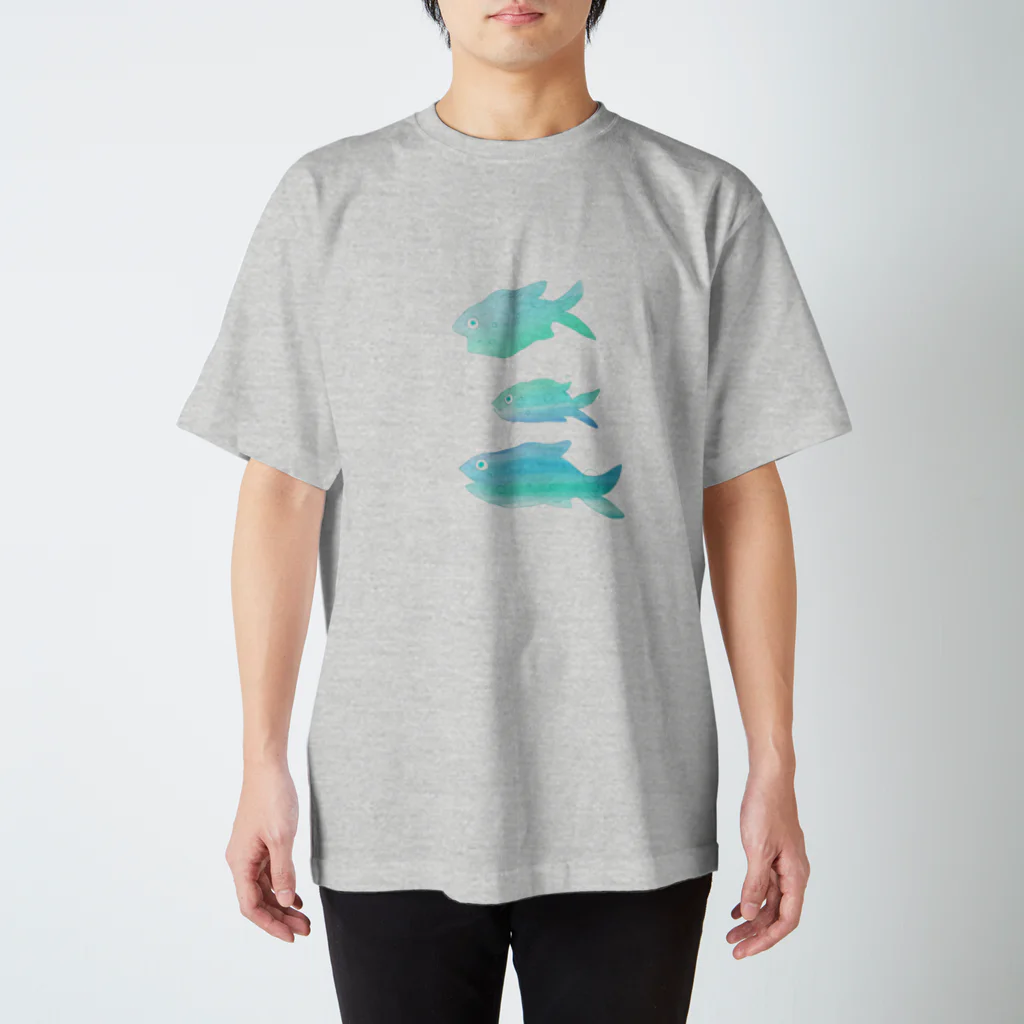 morinoyaのブルースイム スタンダードTシャツ