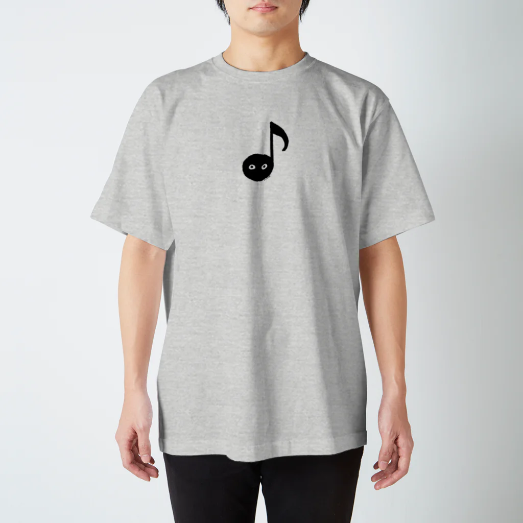 いよかん shopの音符ちゃん（八分音符） スタンダードTシャツ