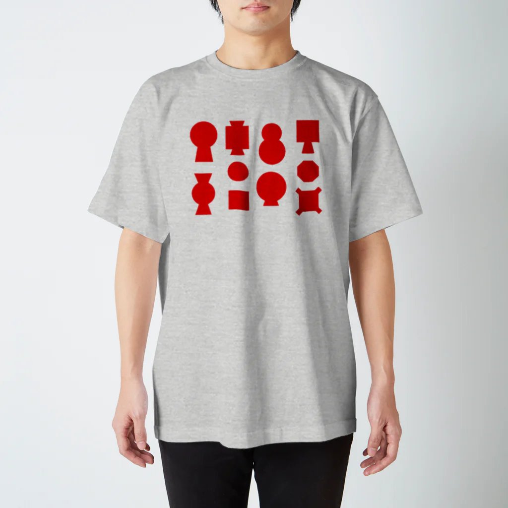 山の門の古墳（赤） Regular Fit T-Shirt