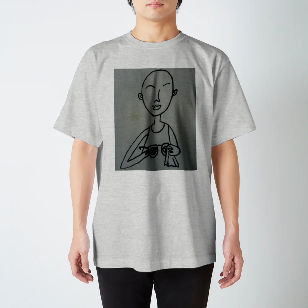 緒方えりぃのめがねぇ Regular Fit T-Shirt