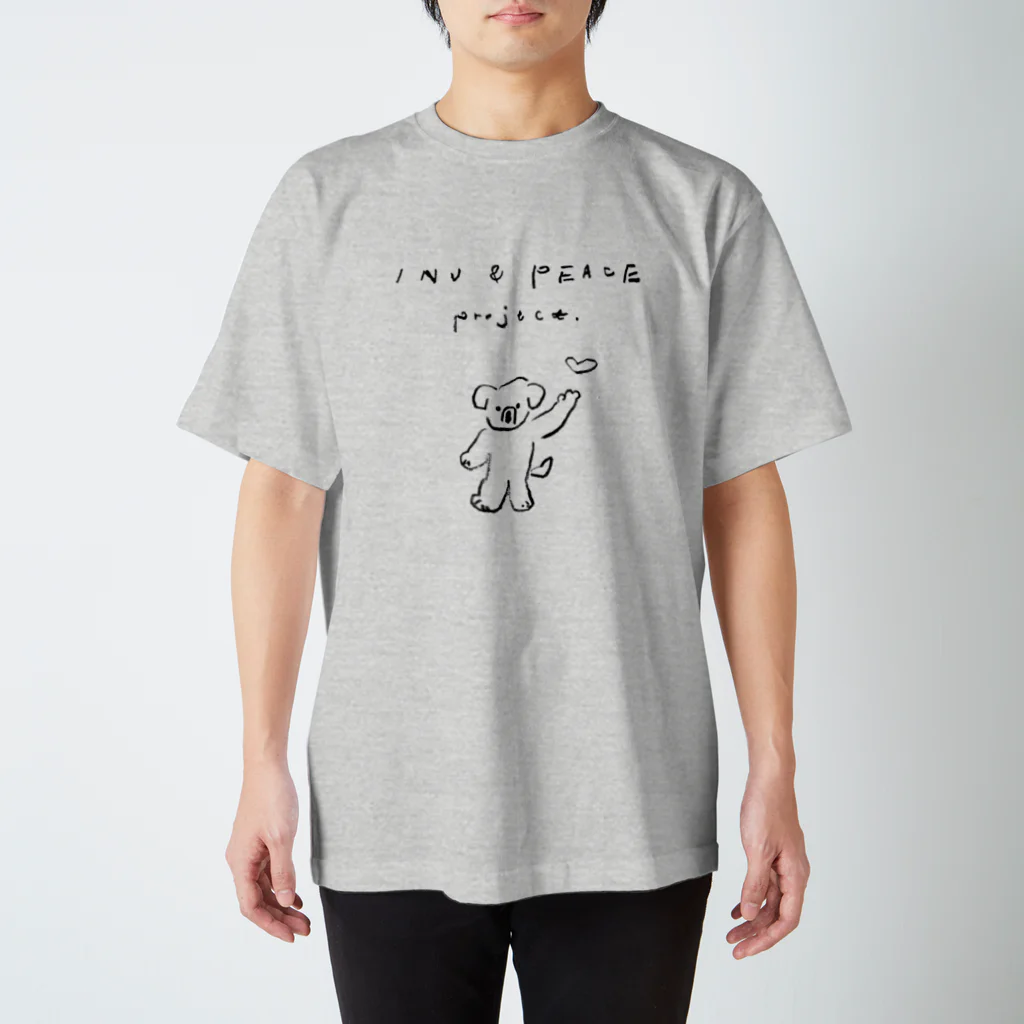 ののやさんのINU & PEACE スタンダードTシャツ