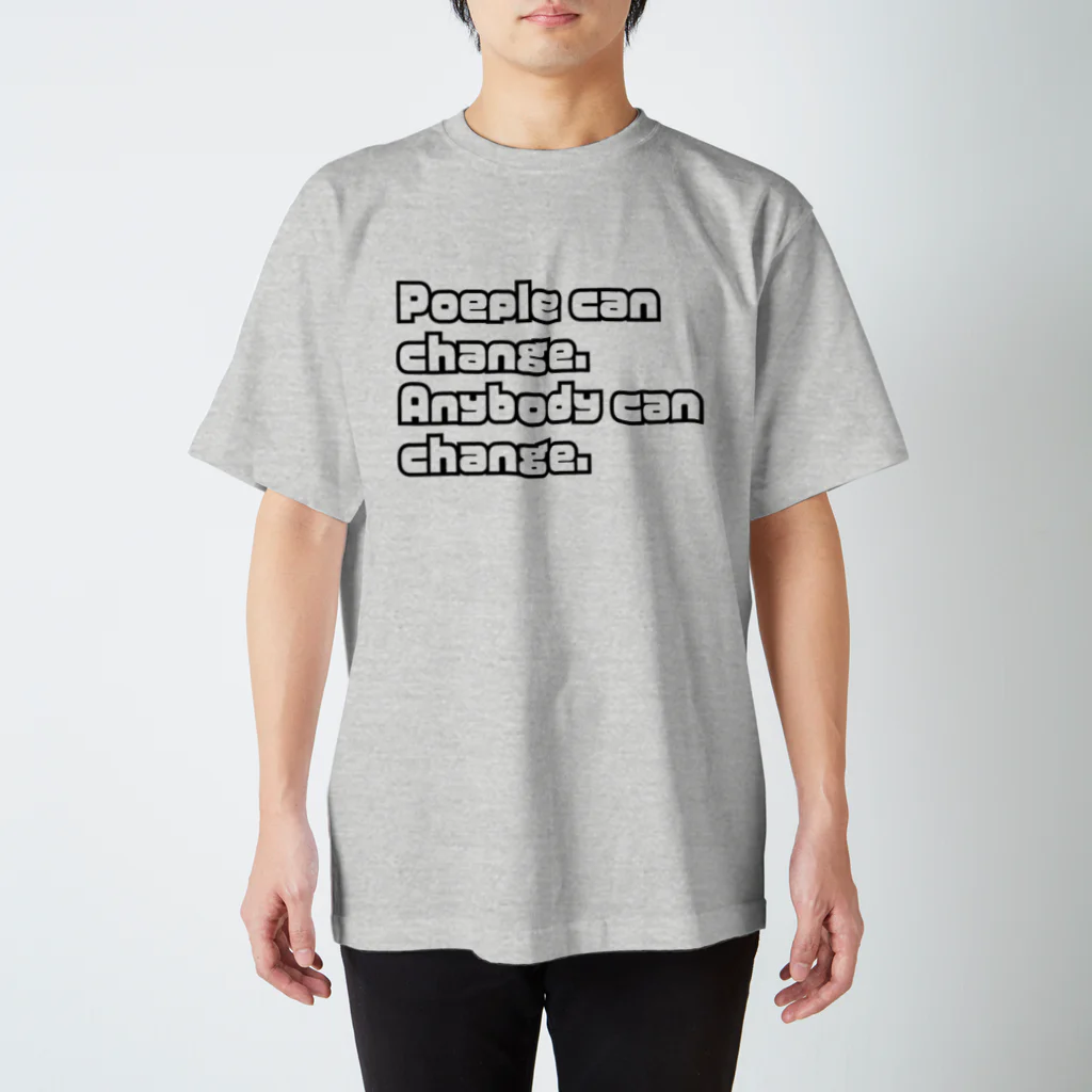 ゆるTショップのChange Tシャツ Regular Fit T-Shirt