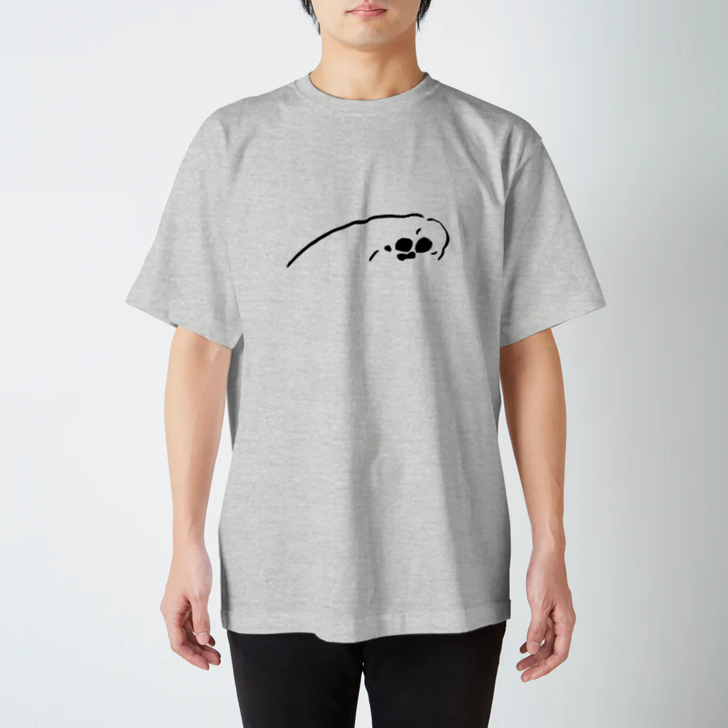 TONPESO SHOPのToo long tsuku tsuku Regular Fit T-Shirt