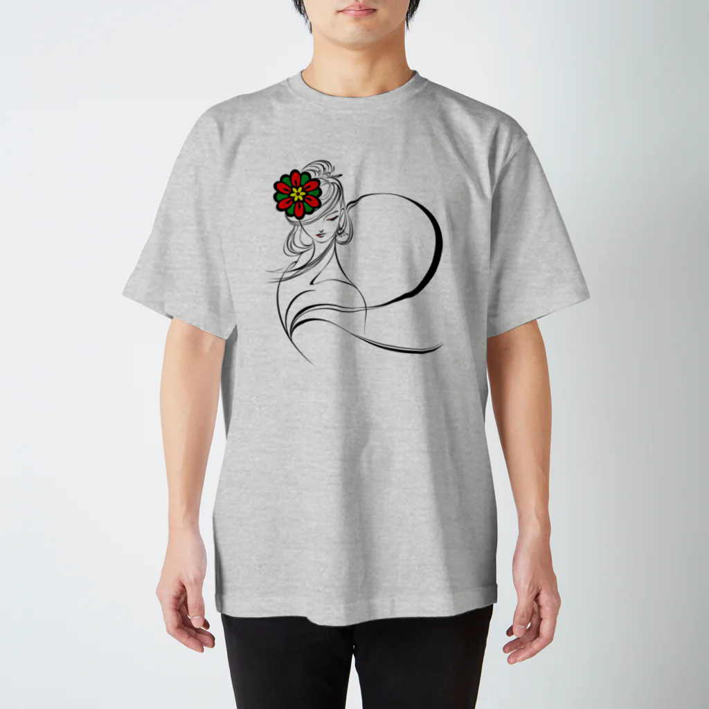 suparnaの飛鳥の乙女　シンプル Regular Fit T-Shirt