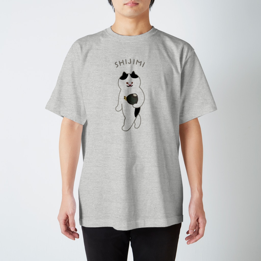 SUIMINグッズのお店の【大・フチあり】SHIJIMI Regular Fit T-Shirt
