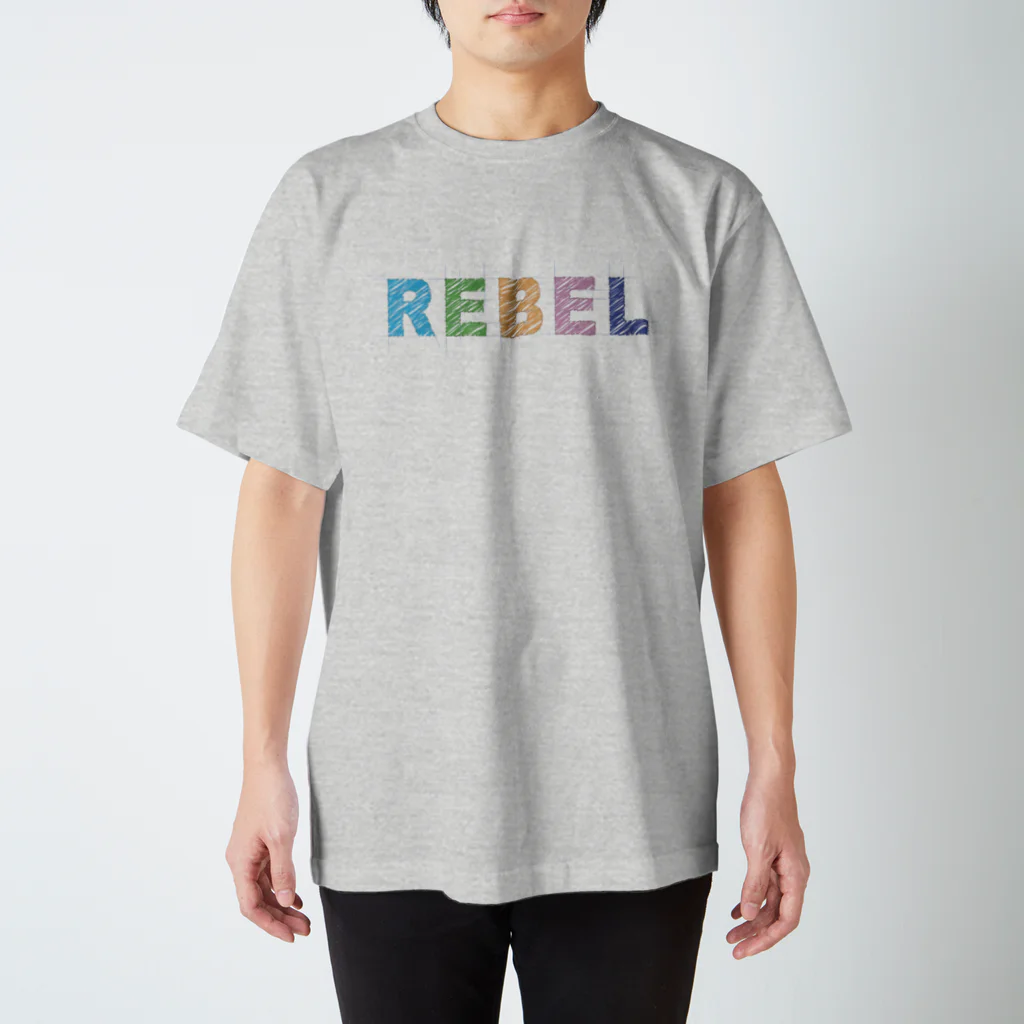 GALACTIC REBELのREBEL PASTEL 01 Regular Fit T-Shirt