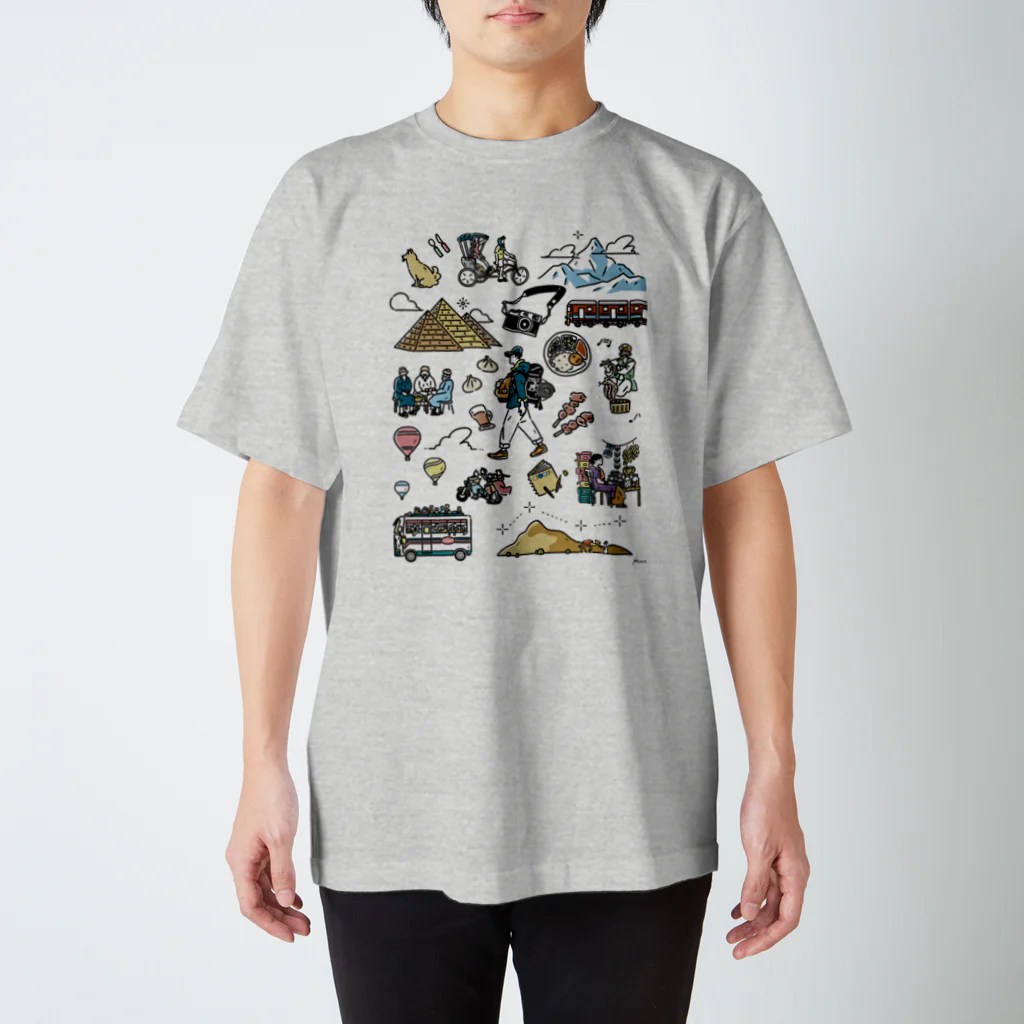 KEITA MIZUTANIのaround the world  スタンダードTシャツ