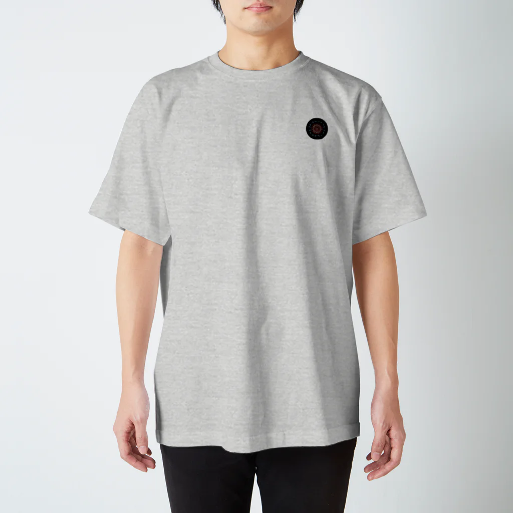 麻雀アイテム1・1・3のイーピンTシャツ スタンダードTシャツ