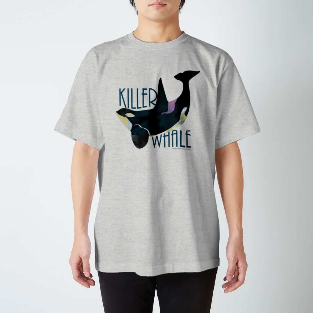 クジラの雑貨屋さん。のシャチ 티셔츠