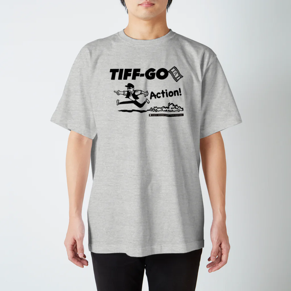 東京国際映画祭 学生応援団の学生応援団　Tシャツ「TIFF-GO」 スタンダードTシャツ