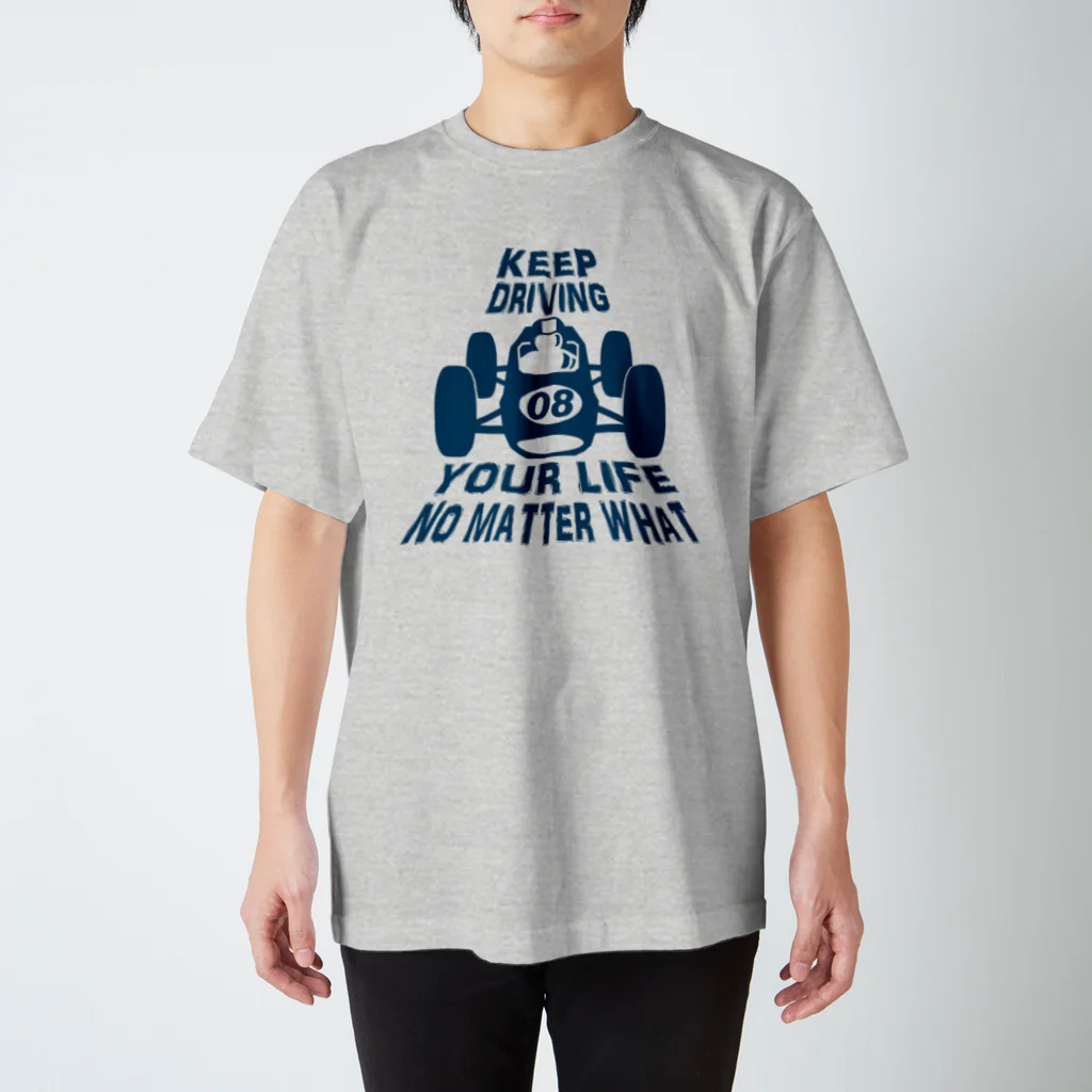 キッズモード某のレトロカーレーサー スタンダードTシャツ