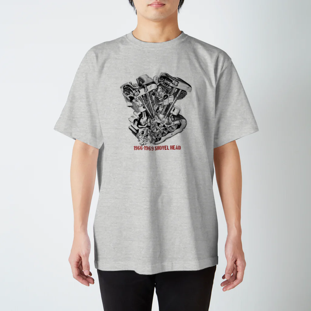 iriecraft(アイリークラフト）のショベルヘッド Regular Fit T-Shirt
