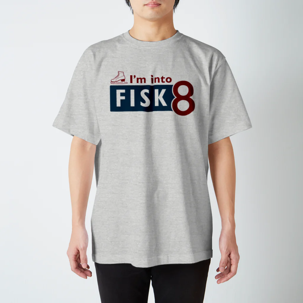 rd-T（フィギュアスケートデザイングッズ）のI'm into FISK8_nv Regular Fit T-Shirt