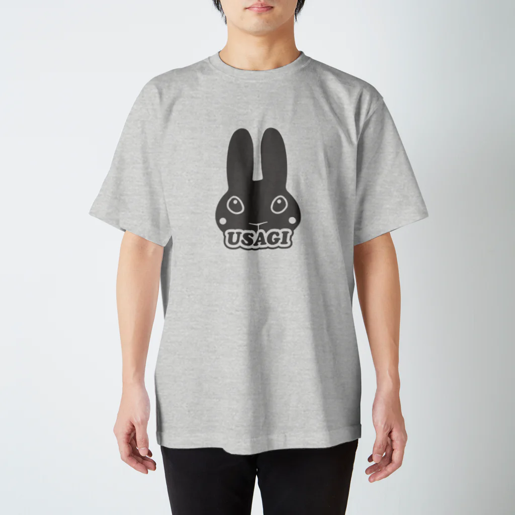 ButterConyのシンプルうさぎロゴマーク Regular Fit T-Shirt