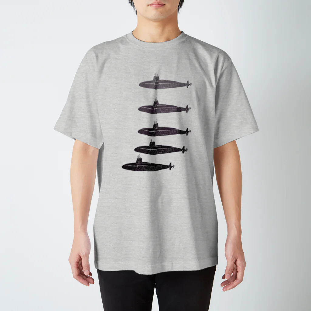 NIKORASU GOの潜水艦 スタンダードTシャツ