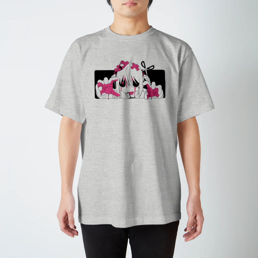 爆発電波のゾンビさん スタンダードTシャツ