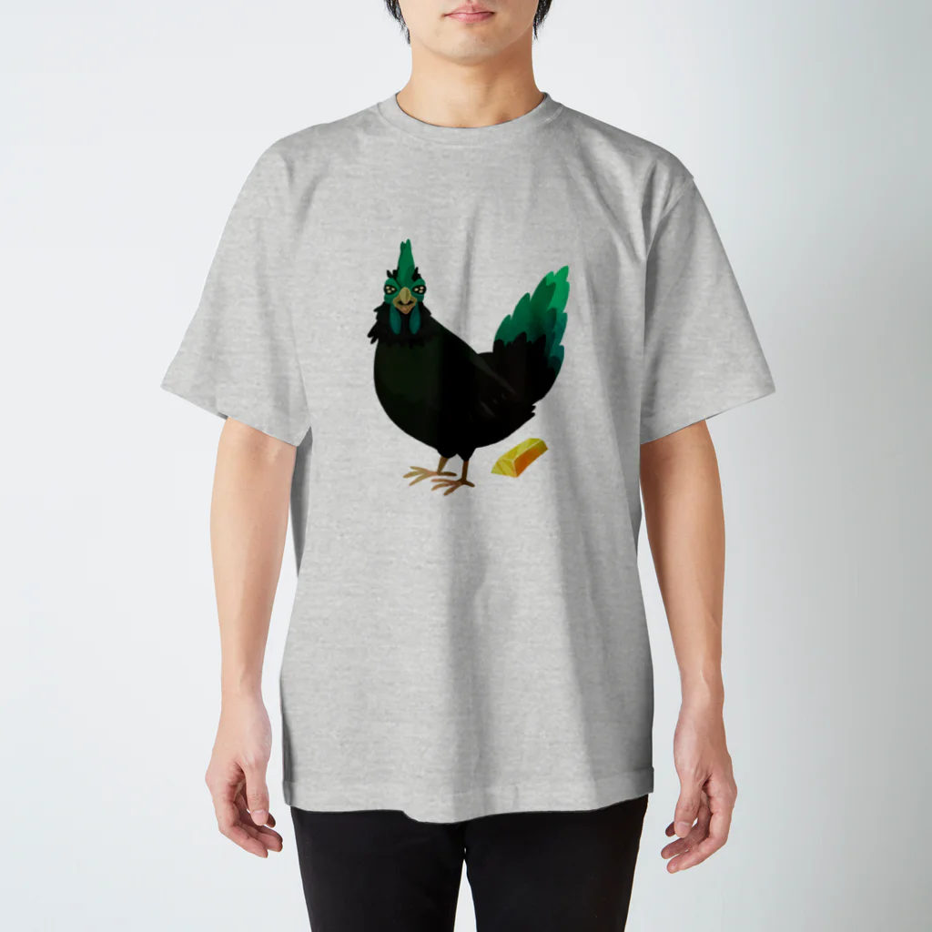 キャバレー離想宮　SUZURI支店の黒い雌鳥 Regular Fit T-Shirt