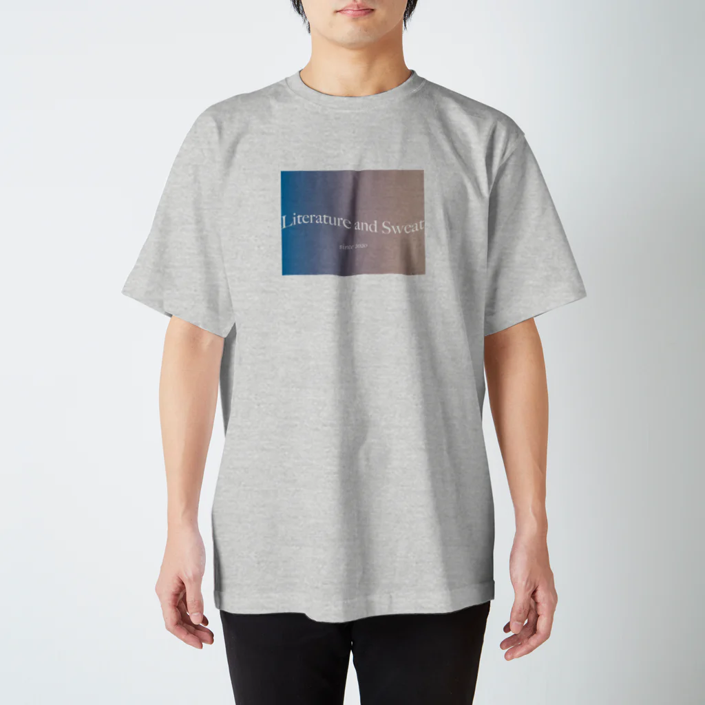 文学と汗 GOODSの文学に汗はつきもの Regular Fit T-Shirt