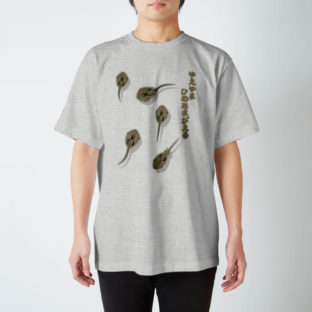 くいなの母のやえやまひめあまがえる スタンダードTシャツ