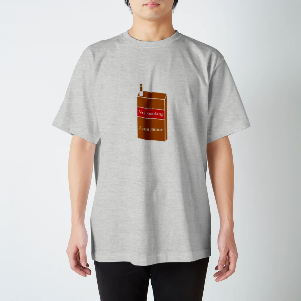 RyuZin　～Feel free～のNo Smoking I am minor スタンダードTシャツ