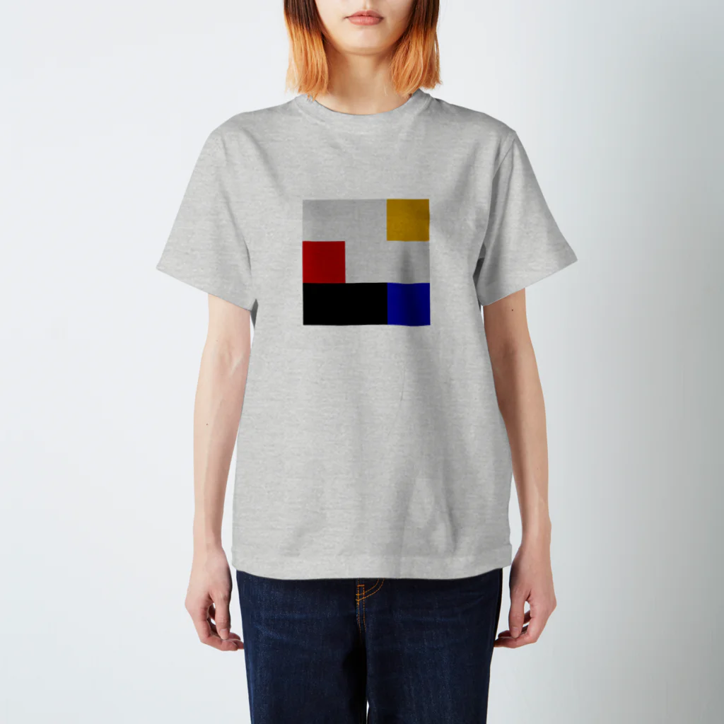 3×3 のドット絵のバウハウス - 3×3 のドット絵 Regular Fit T-Shirt