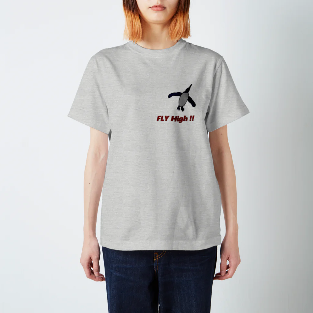 kon1970の空飛ぶペンギン Regular Fit T-Shirt