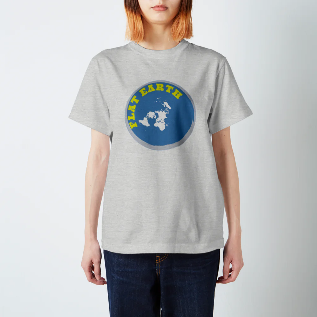 Kala Cakla LabのFLAT EARTH  Regular Fit T-Shirt