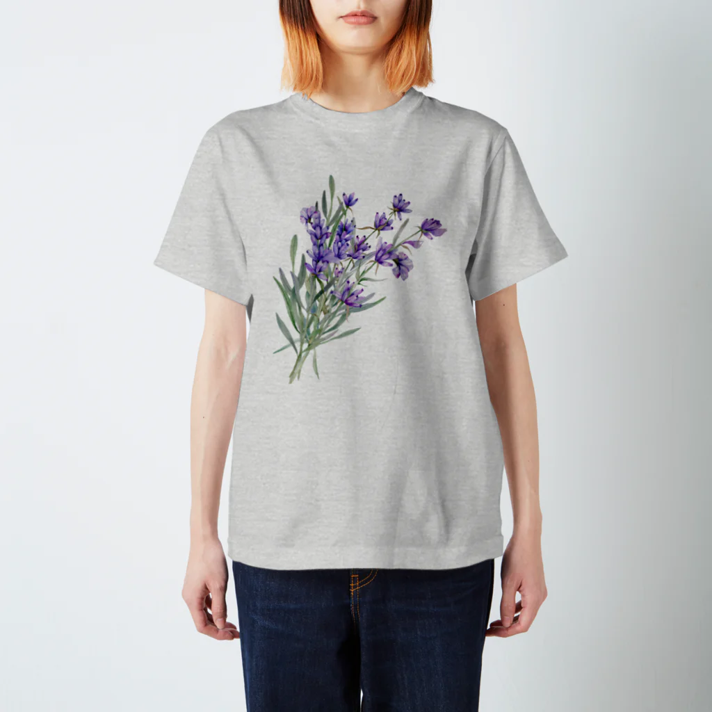 jamfish_goodiesのLAVENDER スタンダードTシャツ