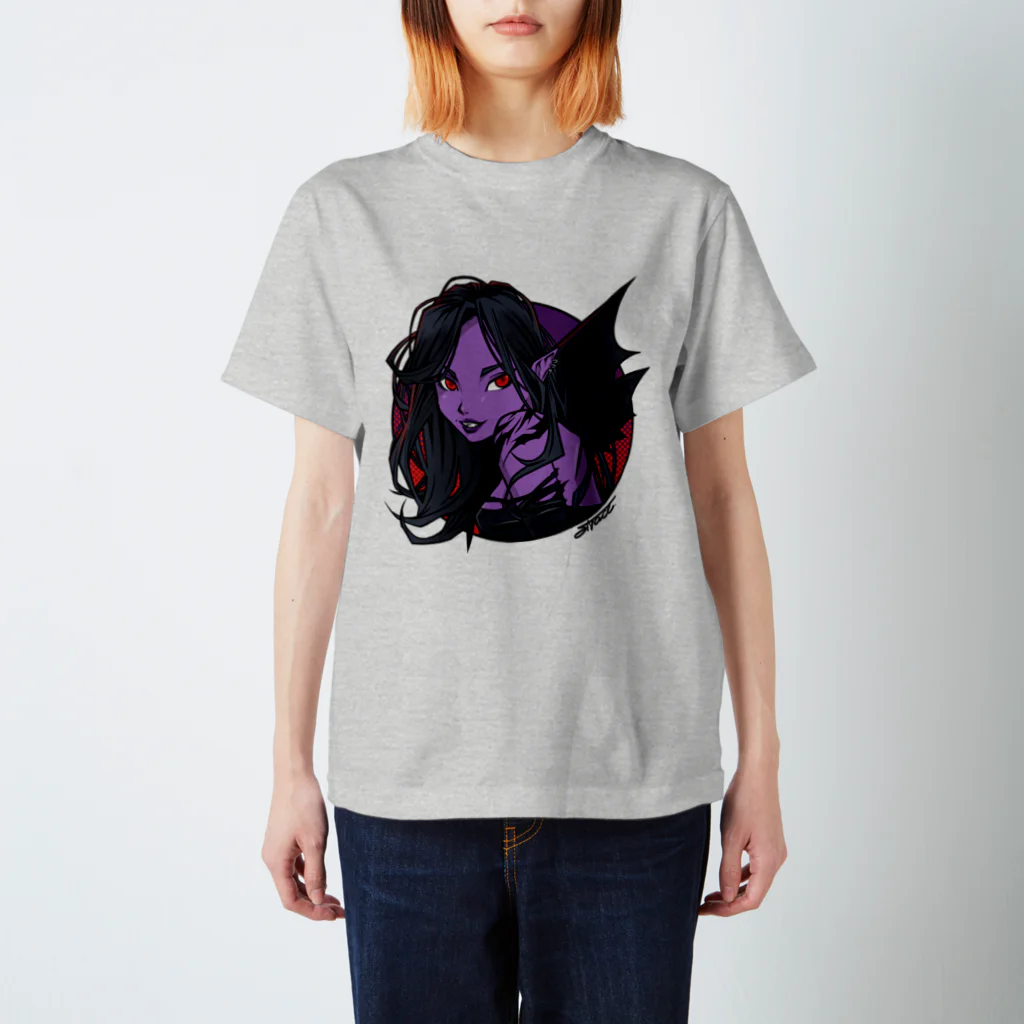 FLYACEのVAMPIRE GIRL スタンダードTシャツ