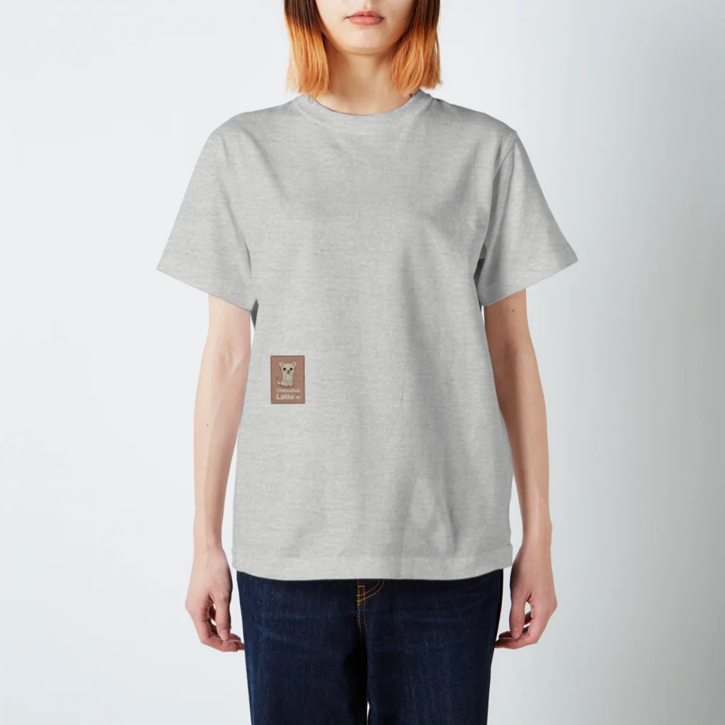 Bordercollie StreetのCh-Latte-1 Regular Fit T-Shirt