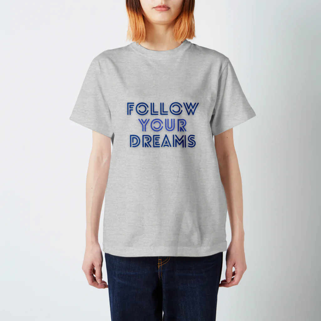 GASCA ★ FOLLOW YOUR DREAMS ★ ==SUPPORT THE YOUNG TALENTS==のGASCA - Support The Young Talents Regular Fit T-Shirt