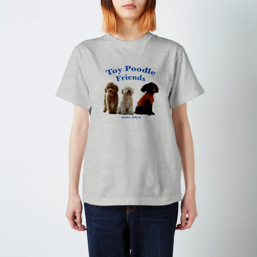 NAYA-officialのToy Poodle Friends Regular Fit T-Shirt