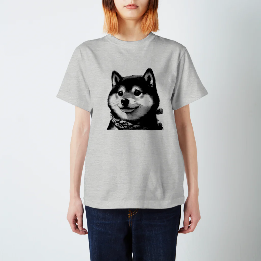 KAWAII-CLUBのKAWAII-柴犬009 スタンダードTシャツ