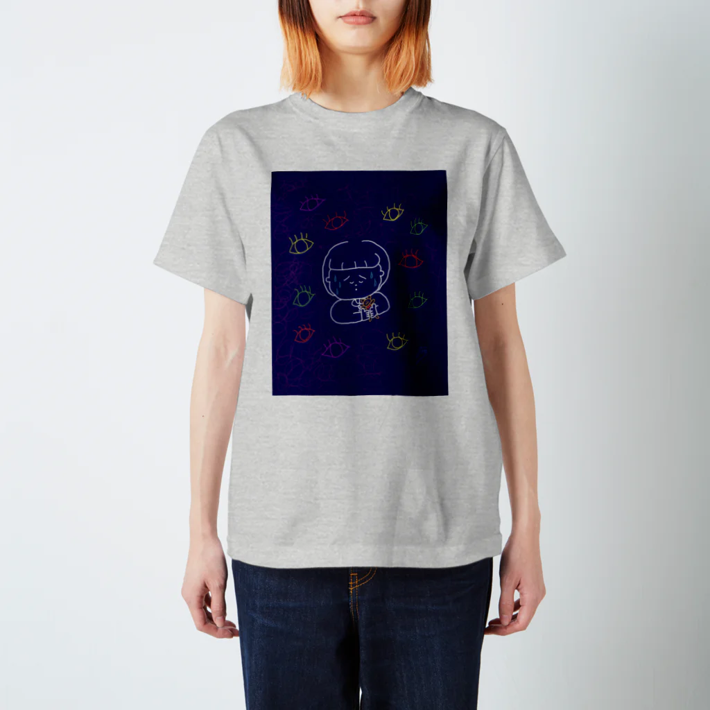 脳内もぐもぐショップ🧠の不眠 スタンダードTシャツ