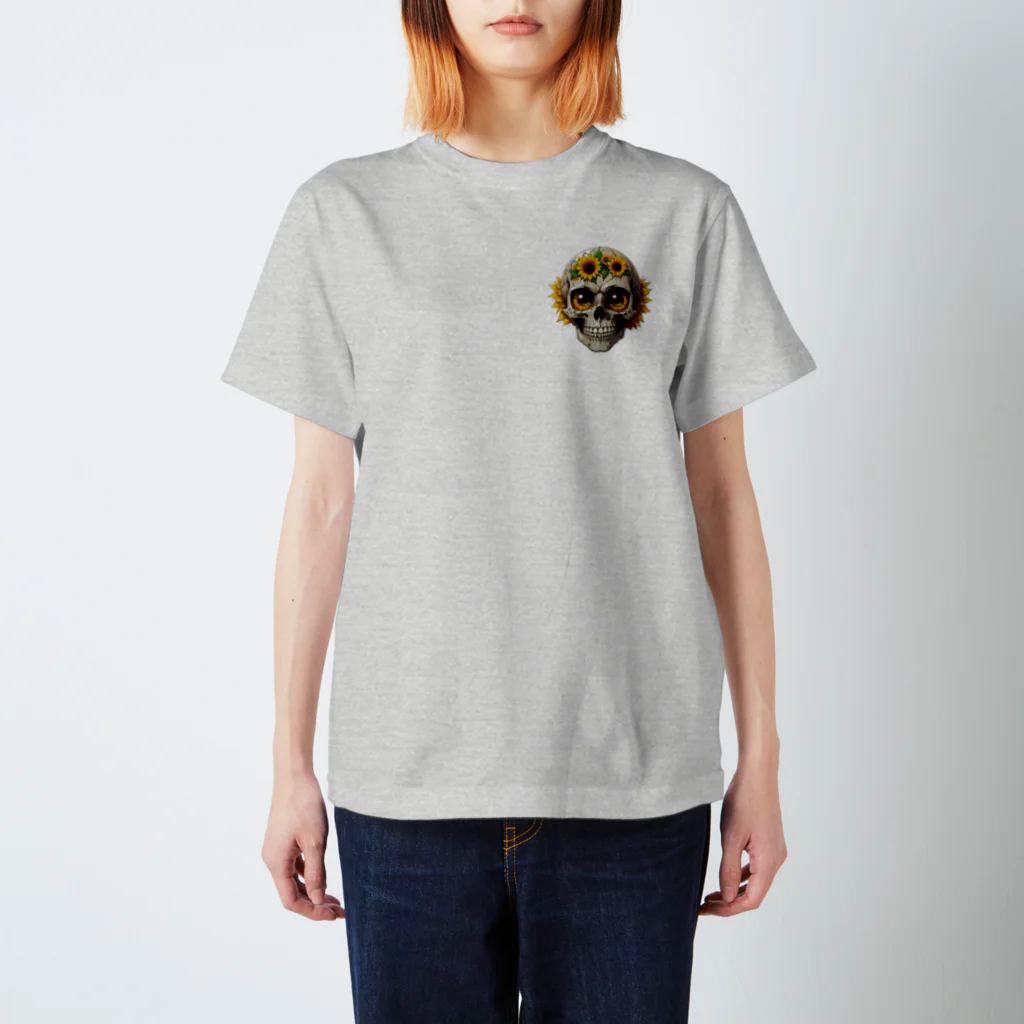 kuramoのカラベラ・スカル Regular Fit T-Shirt