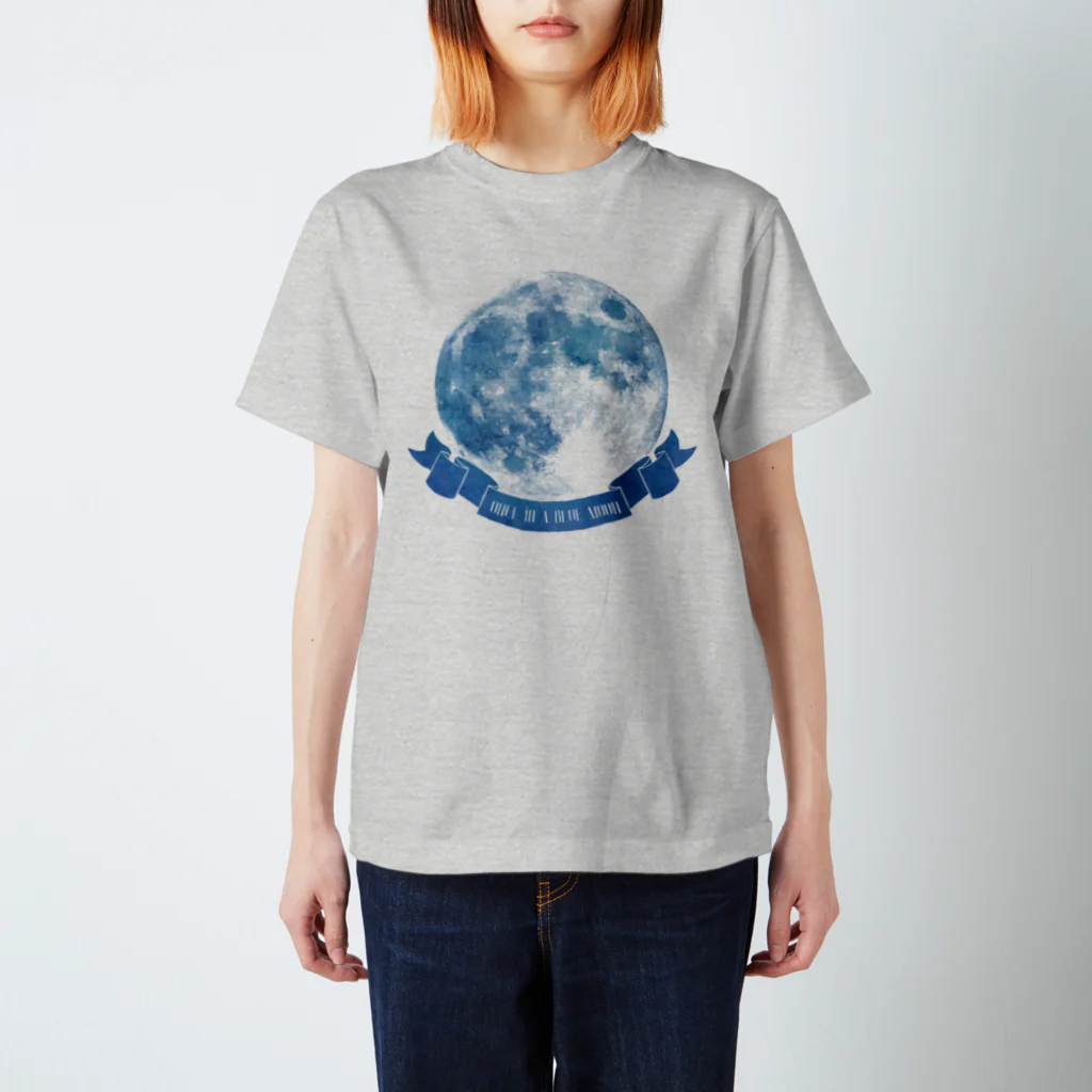 月蝕雑貨のブルームーン Regular Fit T-Shirt