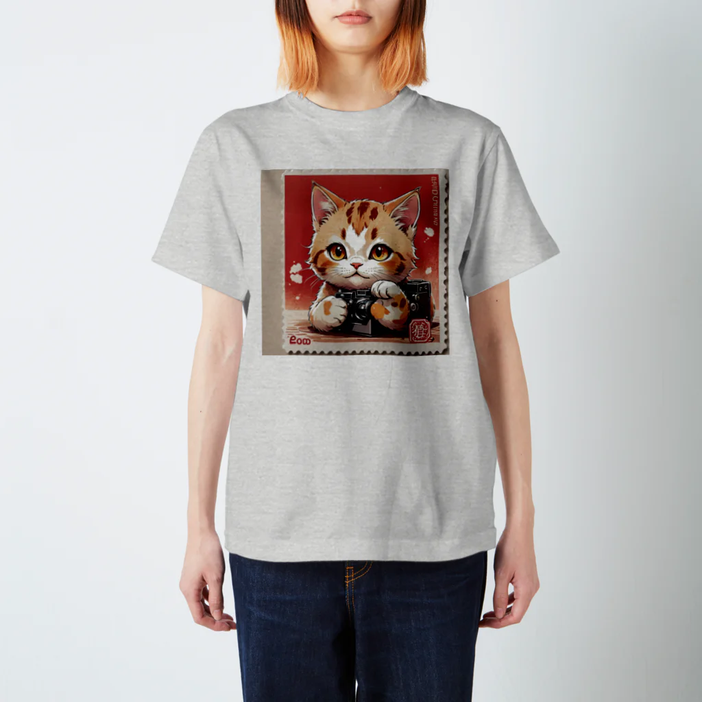 syun78のお店のカメラが好きな猫 Regular Fit T-Shirt