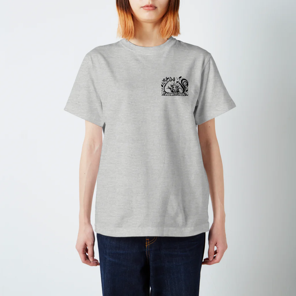 hinasoyuの豚さんとランチ Regular Fit T-Shirt