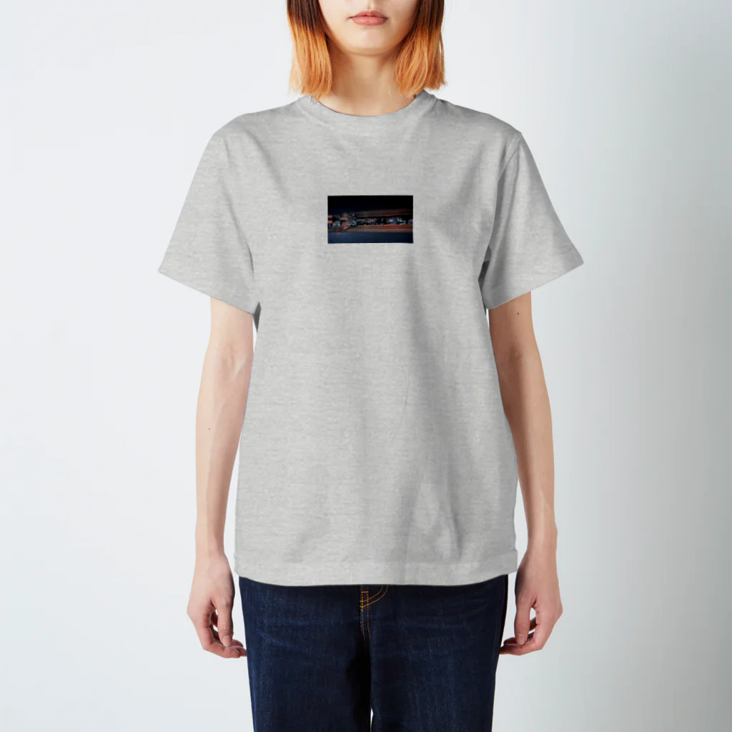 紫陽の海と夜空 Regular Fit T-Shirt