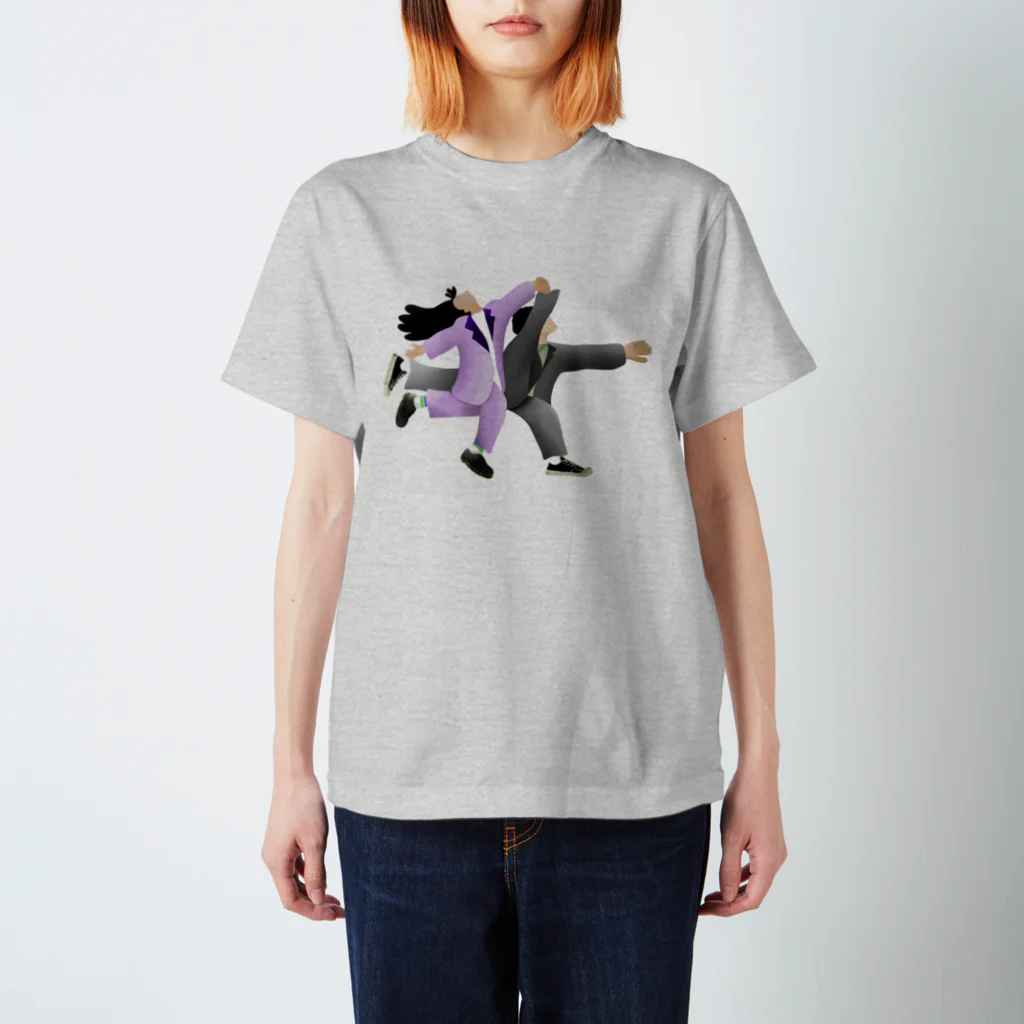 ネコニスズのねえねえ、あのさの浜辺を走るネコニスズ Regular Fit T-Shirt