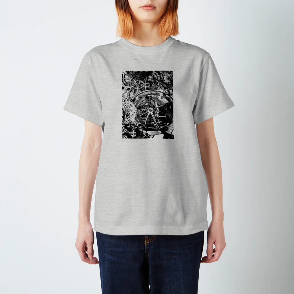 みにゃ次郎のMysterious(Ｂ) スタンダードTシャツ