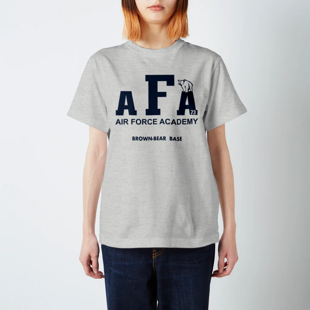 Big-T.jpのAIR FORCEアカデミーTシャツ ネイビープリント スタンダードTシャツ