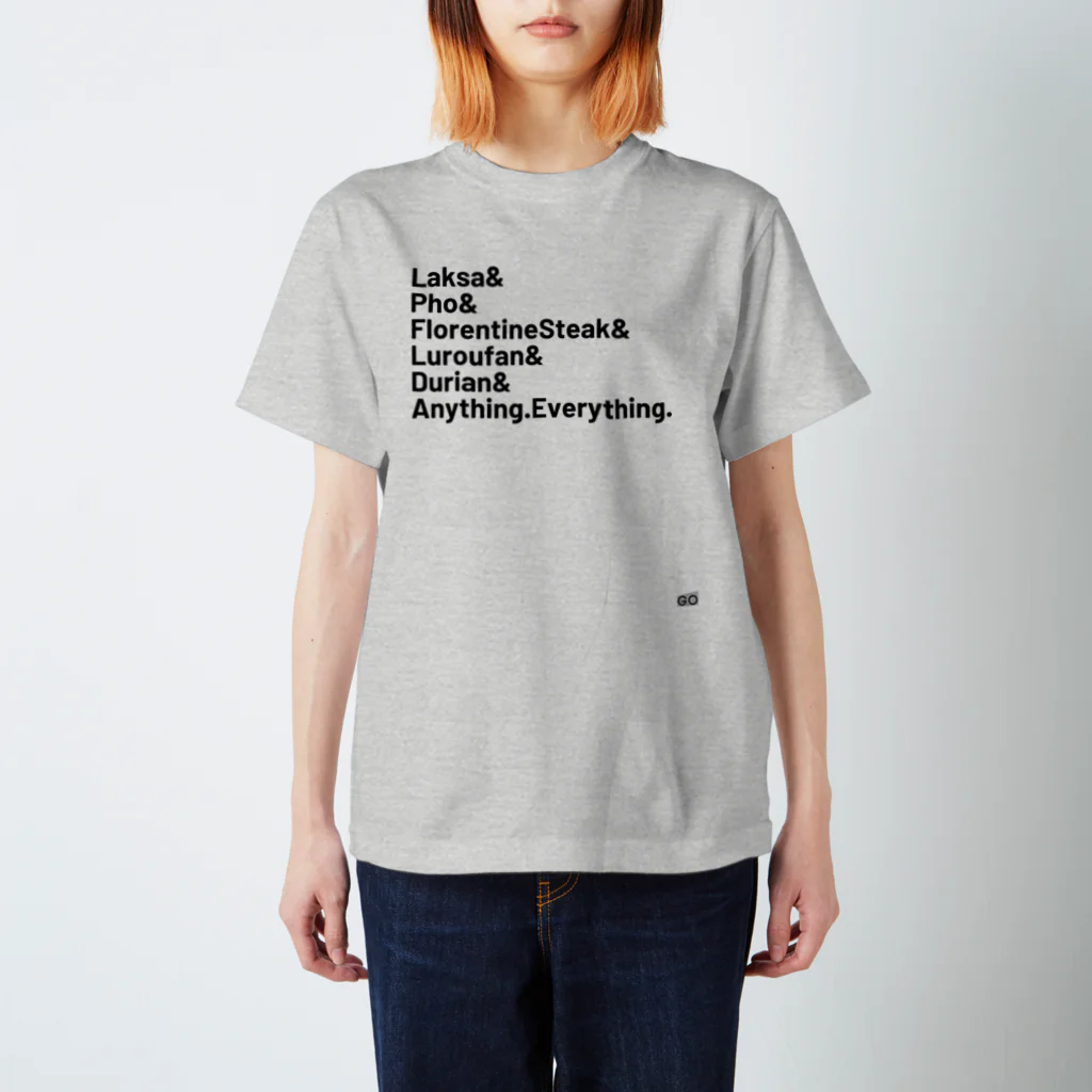 Ghib OjisanのGive Me Any Food Tシャツ Regular Fit T-Shirt