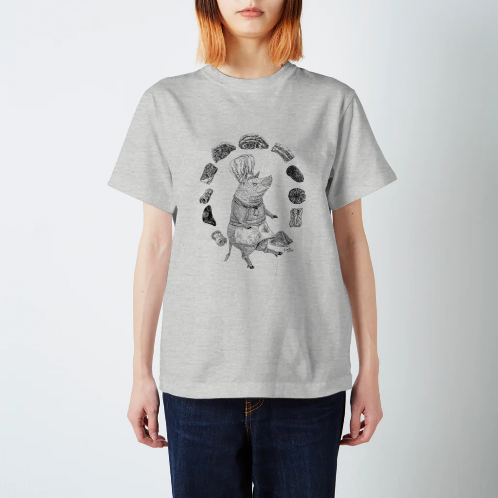 カサオカマイコの『ブッチャー』 Regular Fit T-Shirt