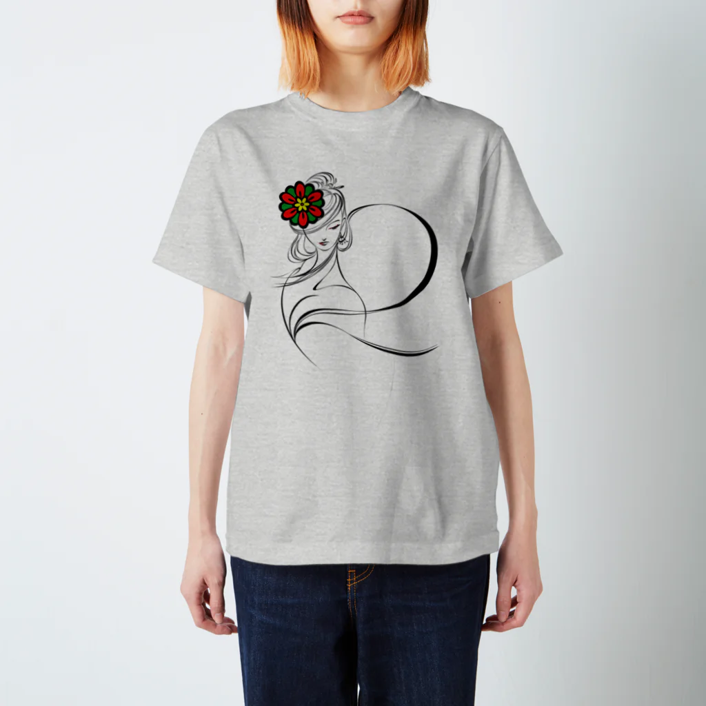 suparnaの飛鳥の乙女　シンプル Regular Fit T-Shirt