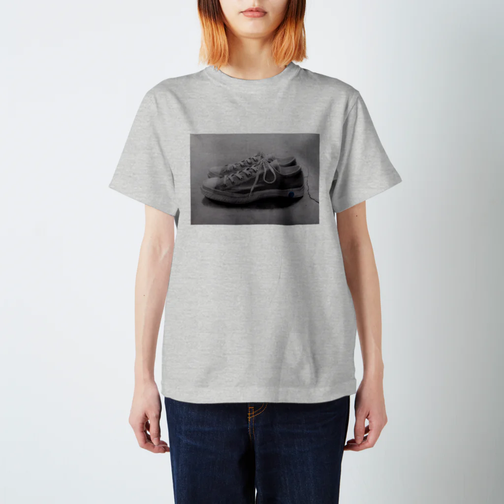 京極👓🎩のシューズライクぽたりー Regular Fit T-Shirt