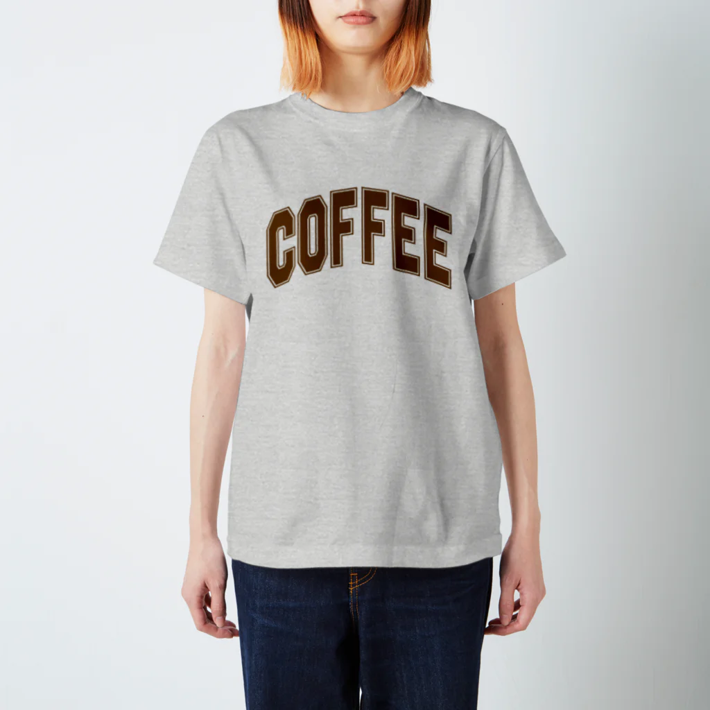 カレッジロゴ何か良いのコーヒーカレッジ Regular Fit T-Shirt