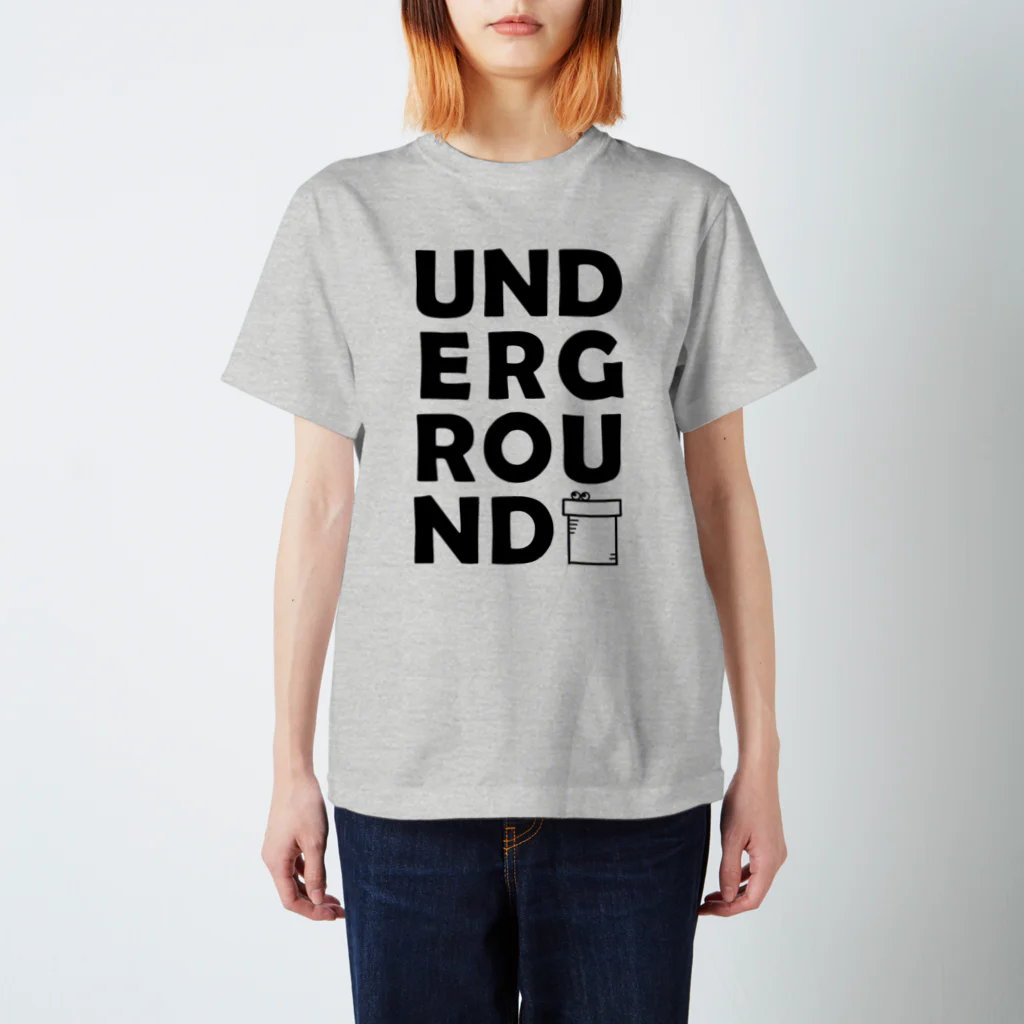 StudioチャカののUNDERGROUND スタンダードTシャツ