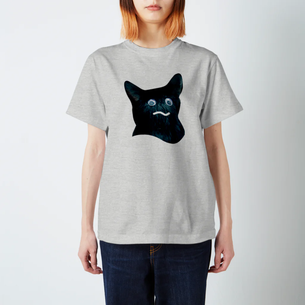 こいぬおじさんのおばけ猫 Regular Fit T-Shirt