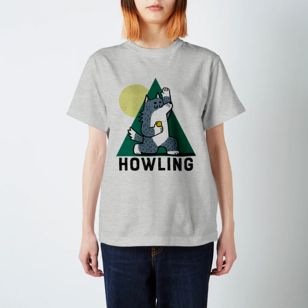 WOOOF!!!のHOWLING スタンダードTシャツ